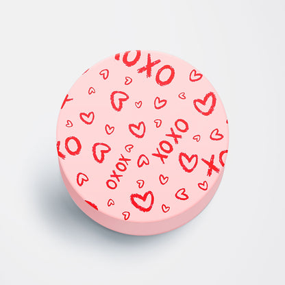 XO Pink Flat Pop Holder