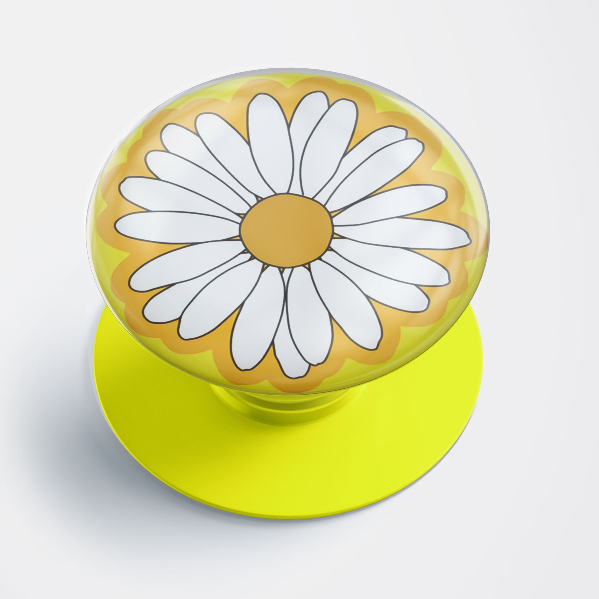 Yellow Daisy Gloss Pop Holder