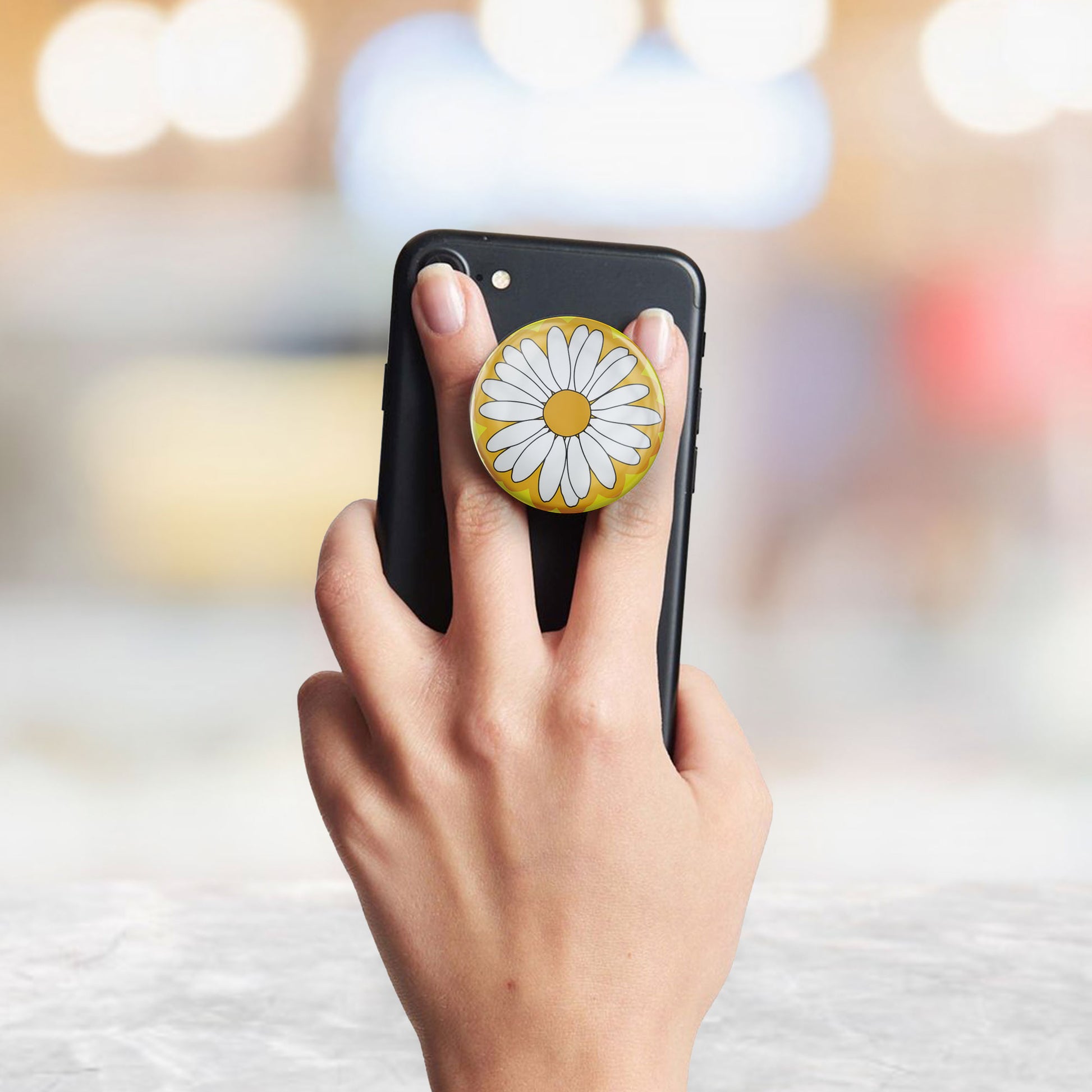 Yellow Daisy Gloss Pop Holder