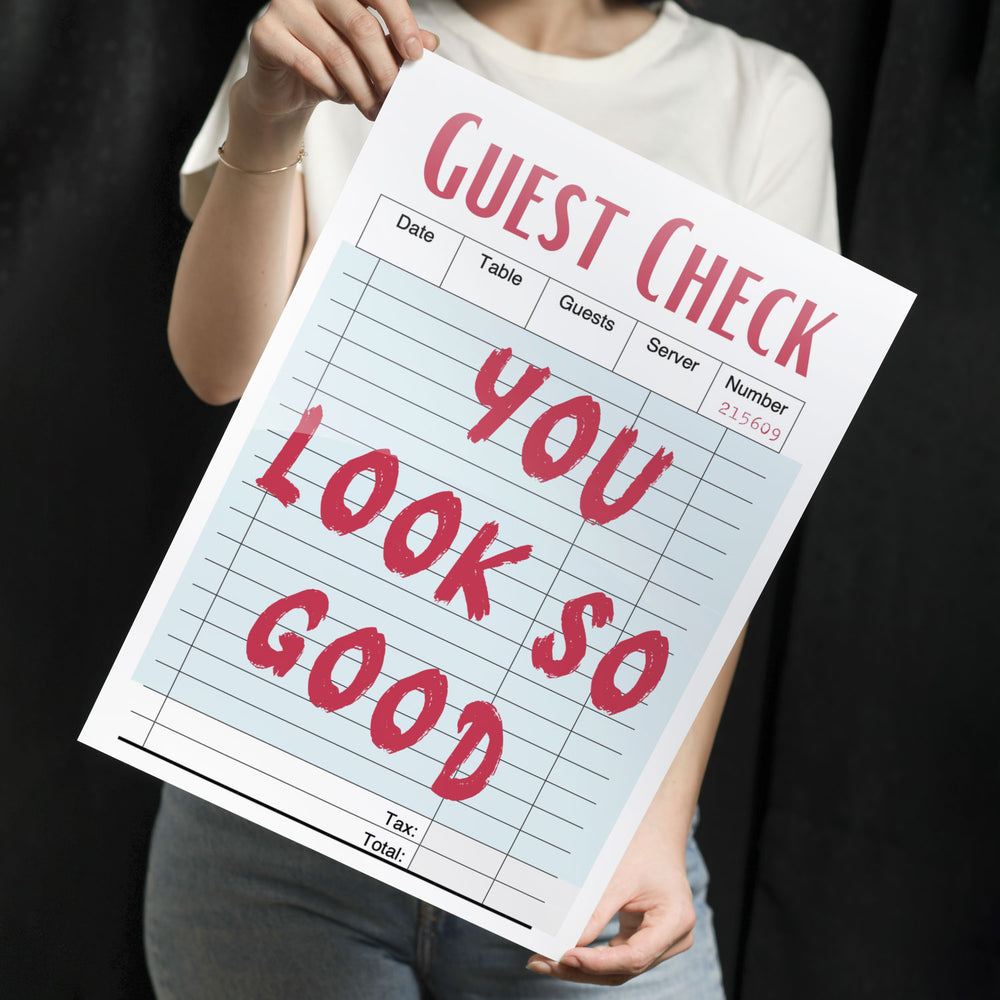 You Look Good Metal-Poster