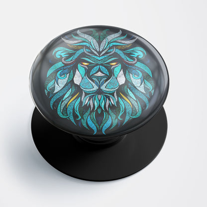 Zentangle Lion Gloss Pop Holder