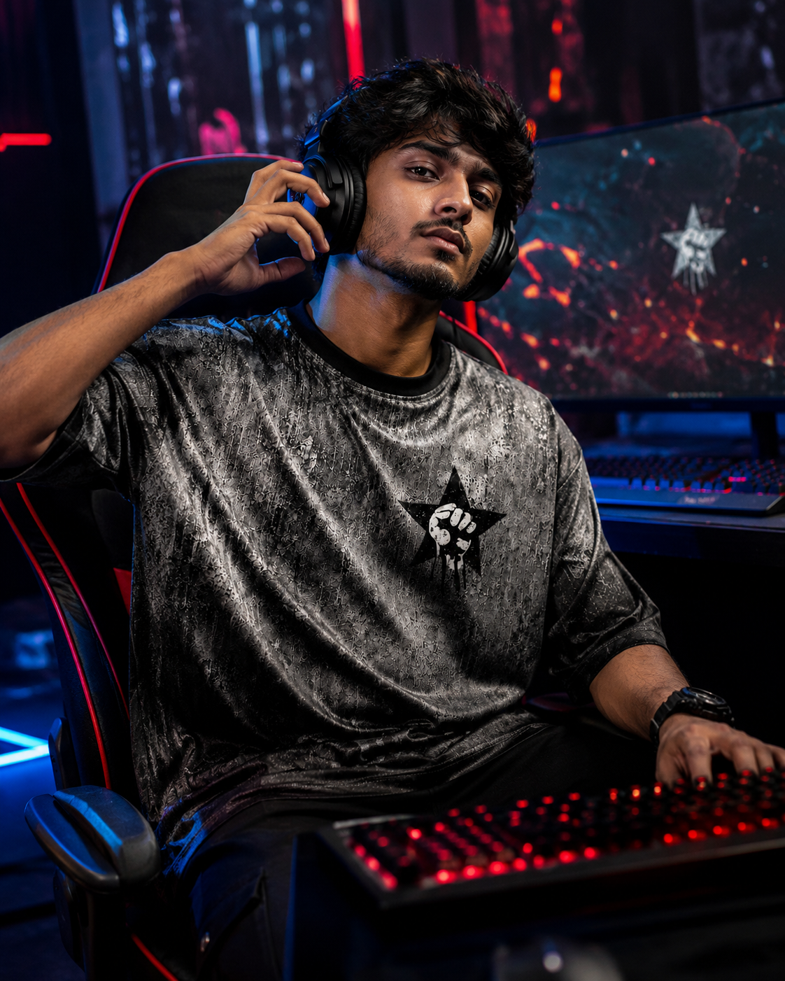 Maveeran Che Revolution Drop Oversized Jersey