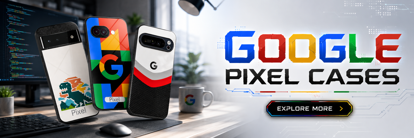 Google Pixel glass cases
