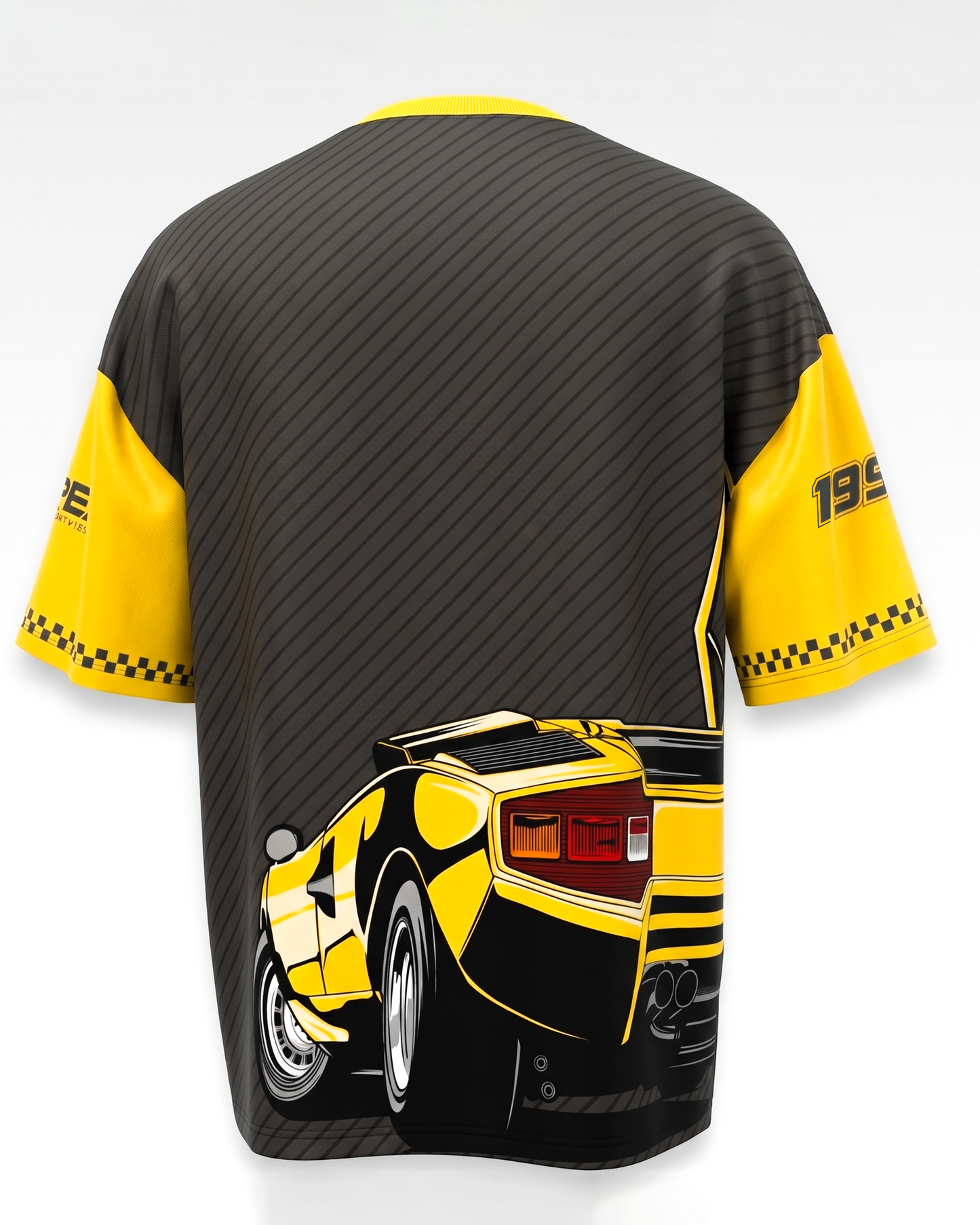 Homies Crew Retro Racing Oversized Streetwear T-Shirt