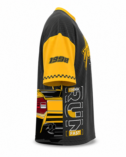 Homies Crew Retro Racing Oversized Streetwear T-Shirt