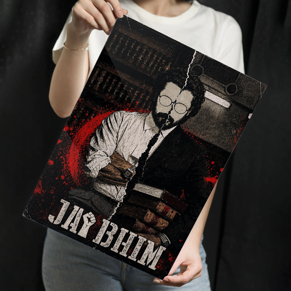 Jai Bhim Truth Against Power Metal-Poster