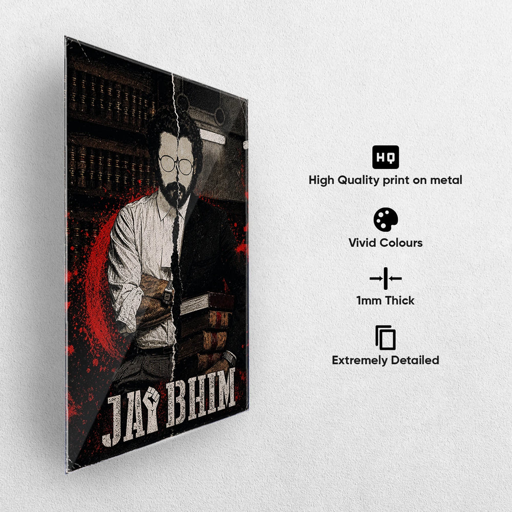Jai Bhim Truth Against Power Metal-Poster