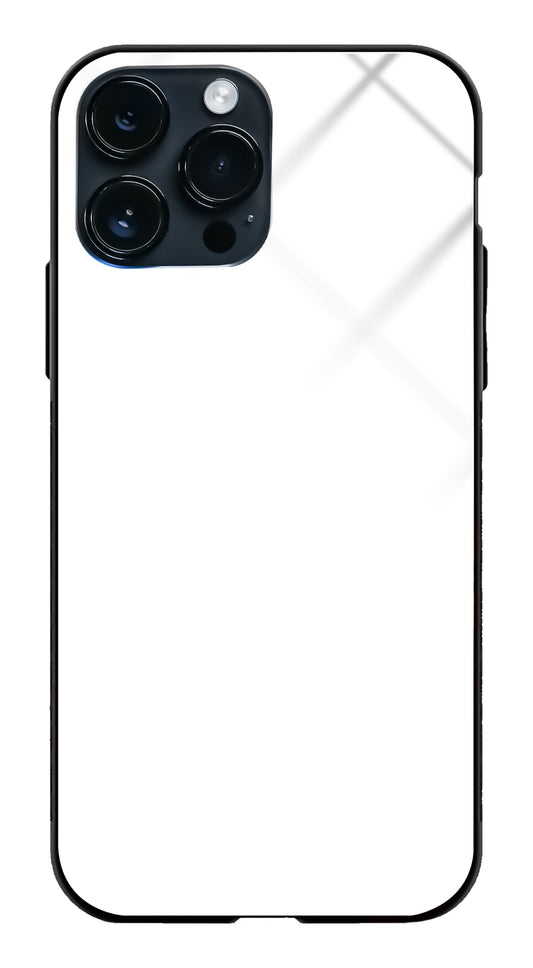 Custom Photo Glass Case for iPhone 16 Pro Max — blank glass case, personalise with your own photo