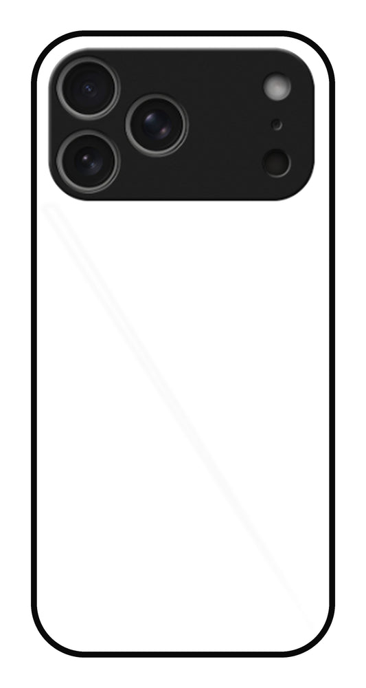Custom Photo Glass Phone Case for iPhone 17 Pro Max — blank glass case, personalise with your own photo