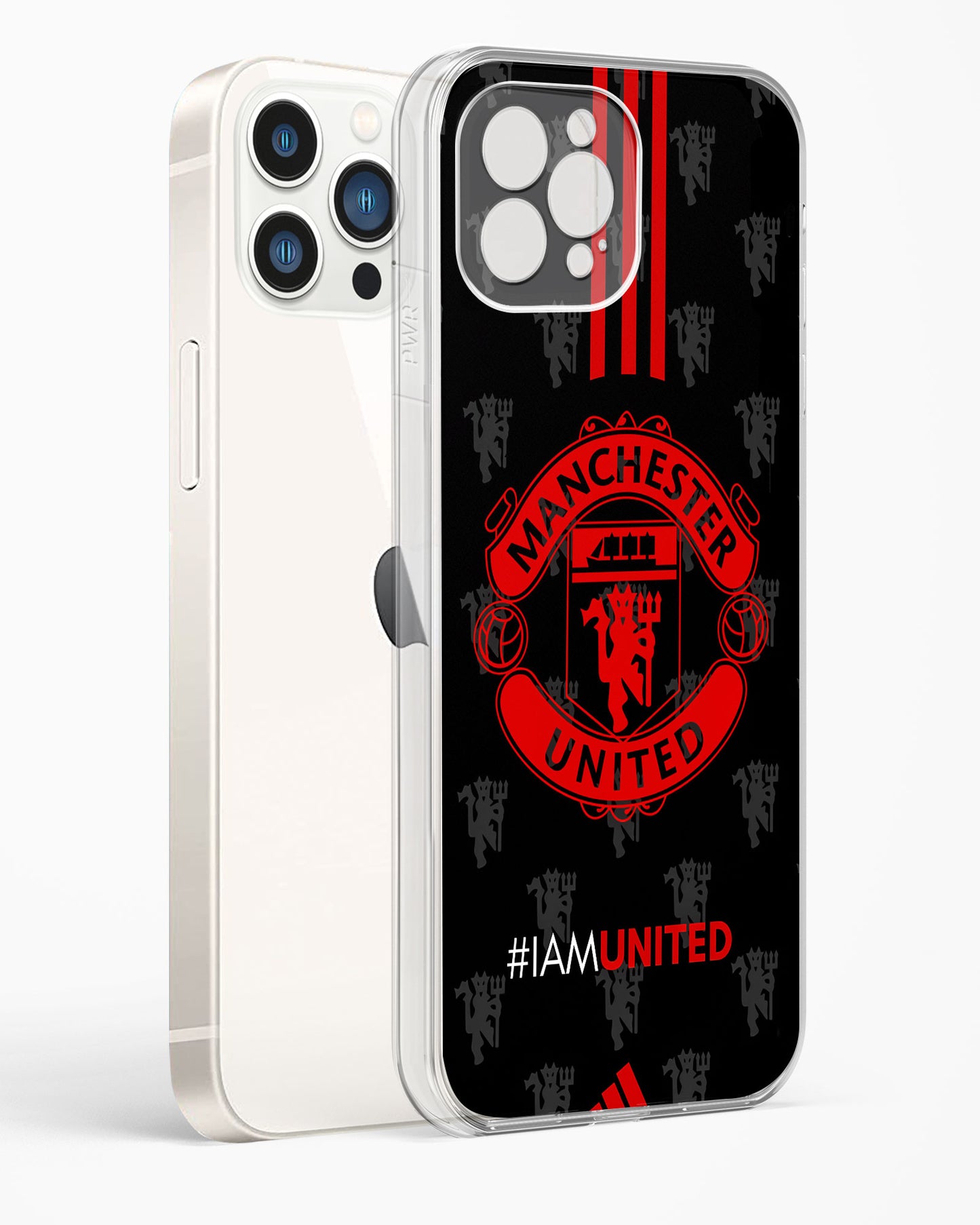 Red Club Art clear silicone phone case