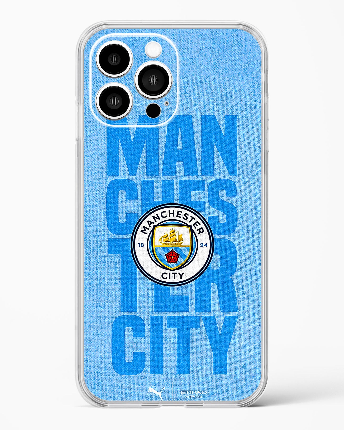 Red Club clear silicone phone case