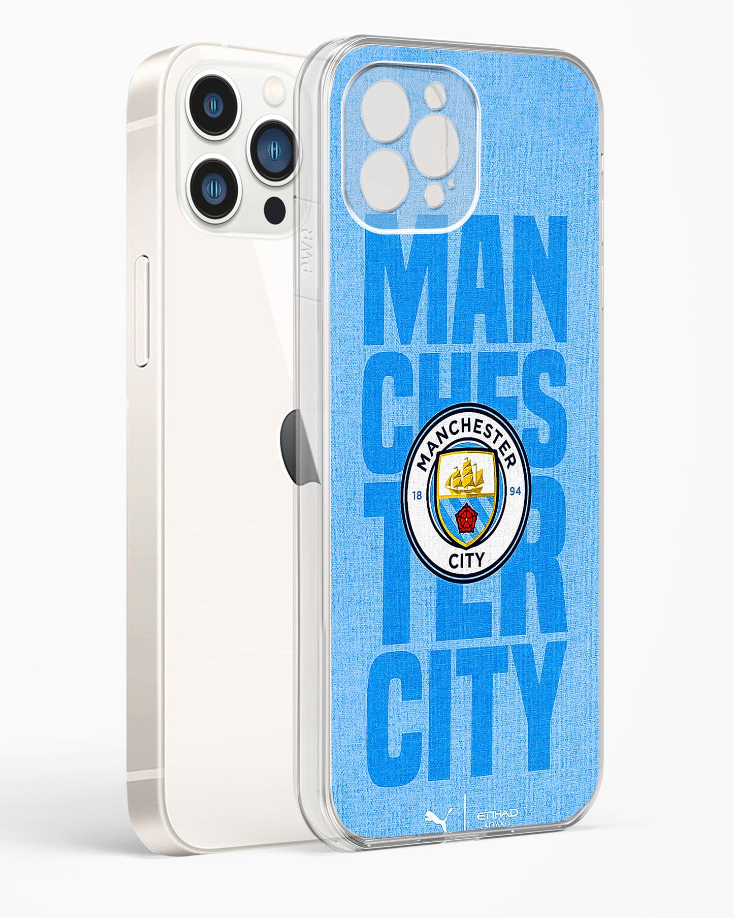 Red Club clear silicone phone case